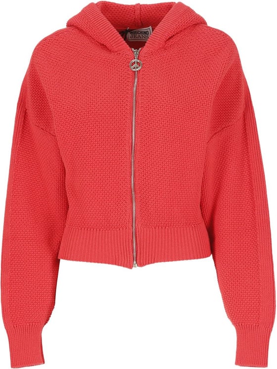 Moschino Jeans Sweaters Pink Neutraal