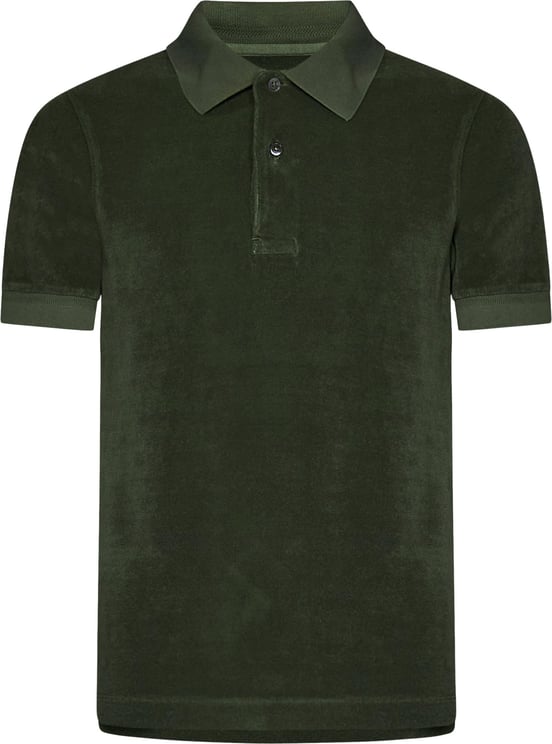 Tom Ford Tom Ford T-shirts and Polos Green Groen