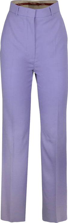 Max Mara Max Mara Studio Trousers Lilac Paars