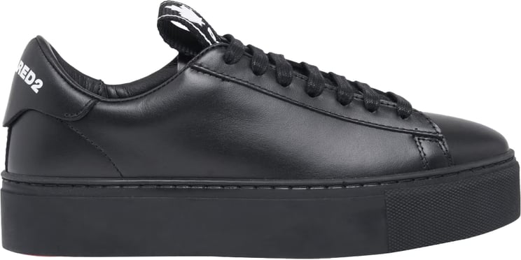 Dsquared2 Evolution Tape Logo Sneakers Zwart