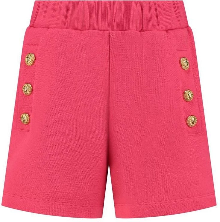 Balmain Jersey Shorts Roze