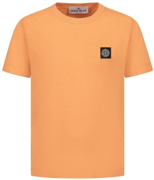 Stone Island Junior T Shirt Oranje