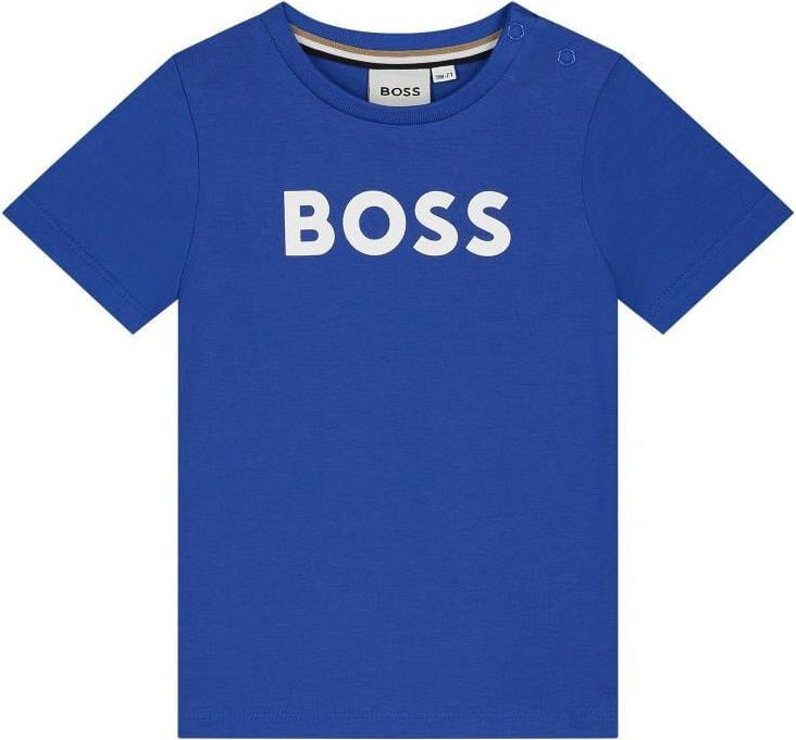 Hugo Boss T-shirt Korte Mouwen Blauw