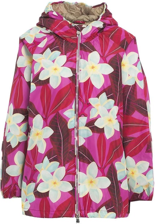 Save the Duck Jacket in floral print "Niam" Roze