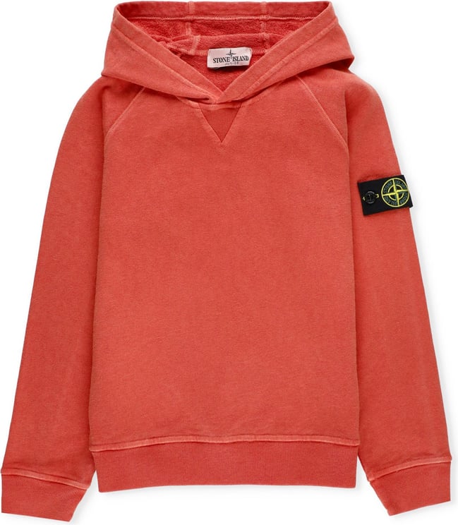 Stone Island Junior Sweaters Red Neutraal