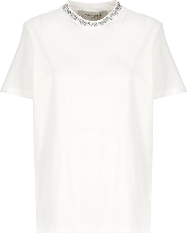 Golden Goose T-shirts And Polos White Neutraal
