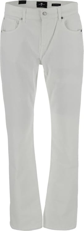 7 For All Mankind White Jeans Wit