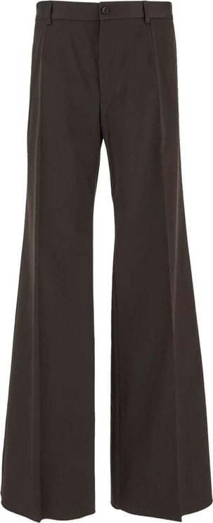 Dolce & Gabbana Cotton Trousers Bruin