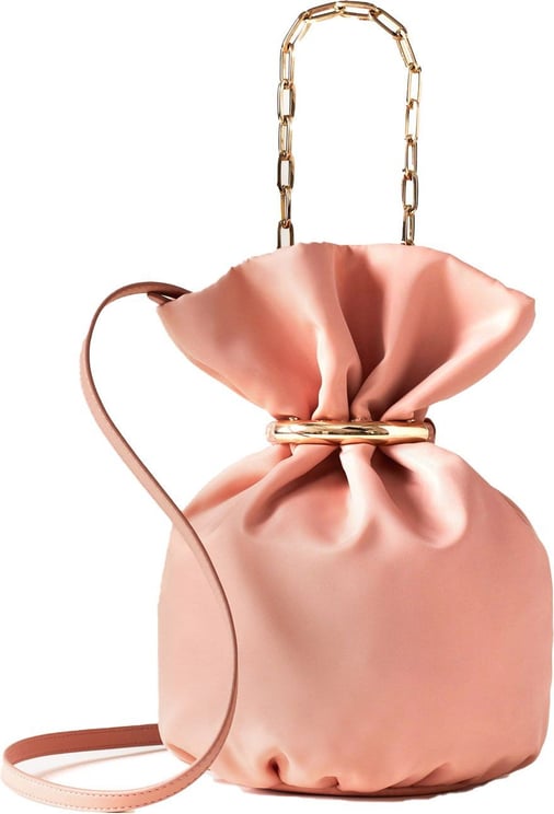 Borbonese TRESOR BUCKET BAG SMALL - Across body bag Roze