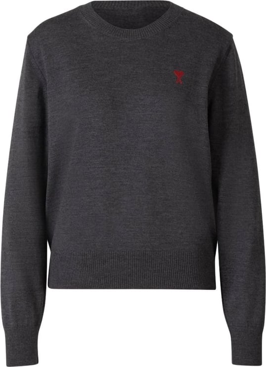 AMI Paris Knitted Wool Sweater Divers