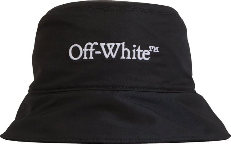OFF-WHITE Signature Fisherman Hat Zwart