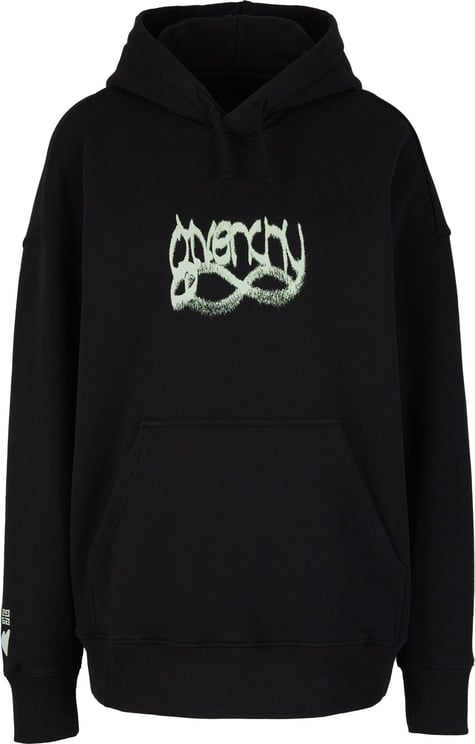 Givenchy Printed Hooded Sweatshirt Zwart