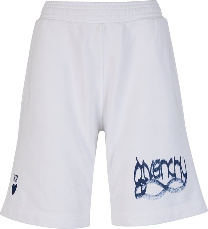 Givenchy Printed Cotton Shorts Wit
