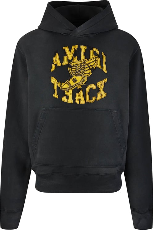 Amiri Patch Hood Sweatshirt Zwart