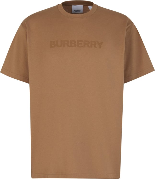 Burberry Cotton Logo T-Shirt Beige