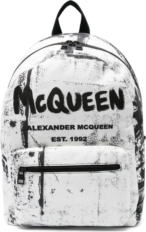 Alexander McQueen Graffiti Metropolitan backpack Divers