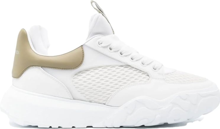 Alexander McQueen panelled chunky sneakers Wit