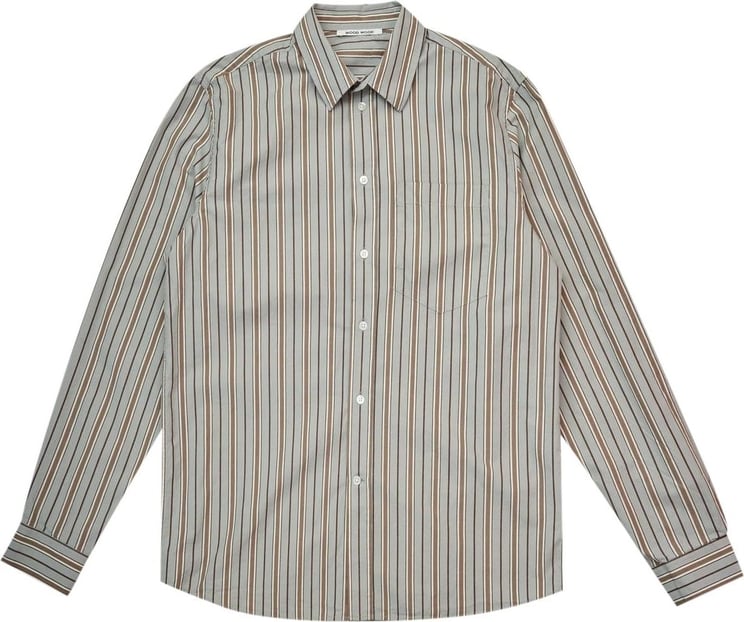Wood Wood Camicia Aster Pinstripe 90's Divers