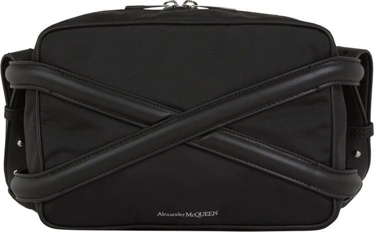 Alexander McQueen The Harness Camera Bag Zwart