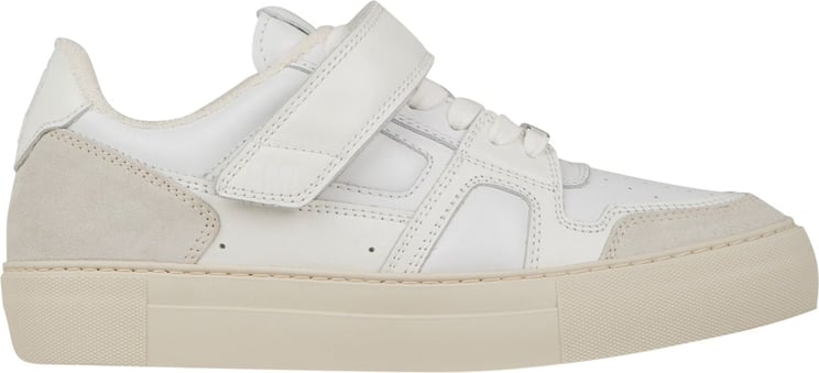 AMI Paris Low Leather Sneakers Wit