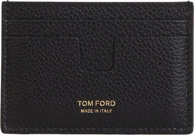 Tom Ford Grained Leather Wallet Bruin