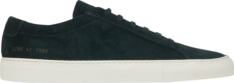 Common Projects Achilles Suede Sneakers Groen