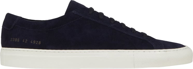 Common Projects Achilles Suede Sneakers Blauw
