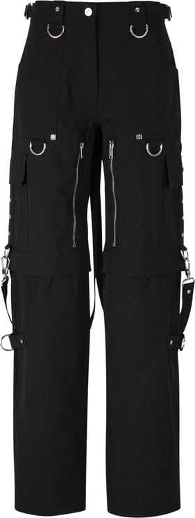 Givenchy Technical Cargo Trousers Zwart