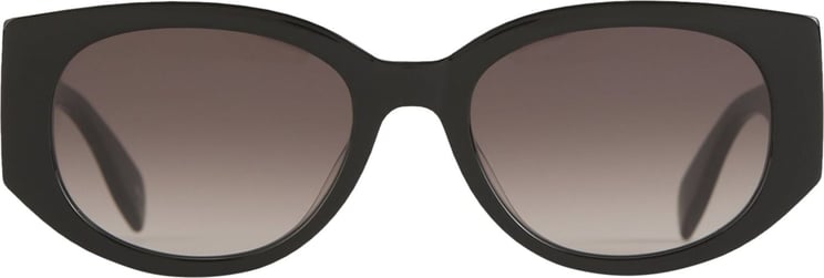 Alexander McQueen Graffiti Sunglasses Zwart
