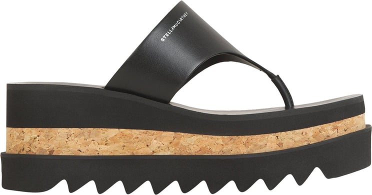 Stella McCartney Sneak-Elyse Platform Sandals Zwart