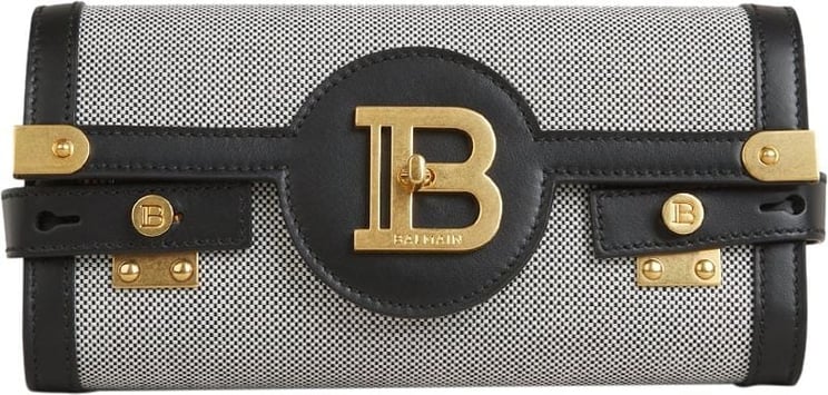 Balmain B-Buzz Clutch Bag Zwart