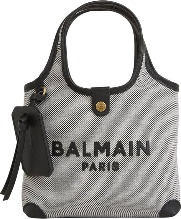 Balmain Mini B-Army Shopper Bag Zwart