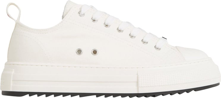 Dsquared2 Oversized Canvas Sneakers Zwart