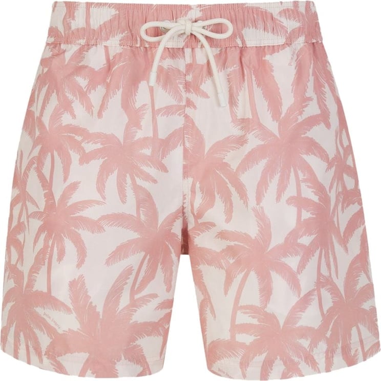 Palm Angels Palm Trees Motif Swimsuit Roze