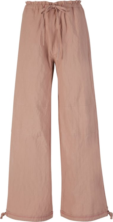 Acne Studios Wide Cotton Pants Roze
