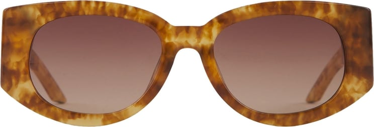 Casablanca Logo Sunglasses Bruin