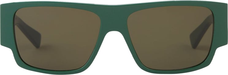 Bottega Veneta Square Sunglasses Groen