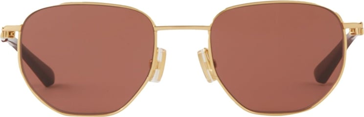 Bottega Veneta Square Sunglasses Bruin