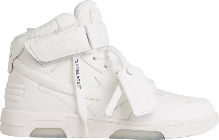 OFF-WHITE Mid Top Out of Office Sneakers Wit