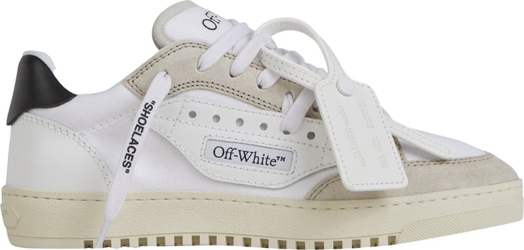 OFF-WHITE Leather 5.0 Sneakers Wit