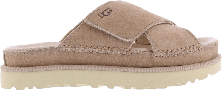 UGG Dames W Goldenstar Cross Slide Beige