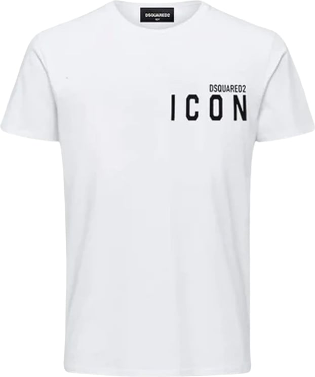 Dsquared2 Icon Uw T-Shirt Wit