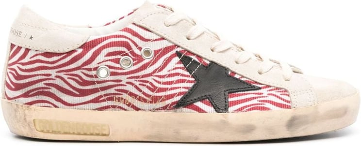 Golden Goose Sneakers Red Rood