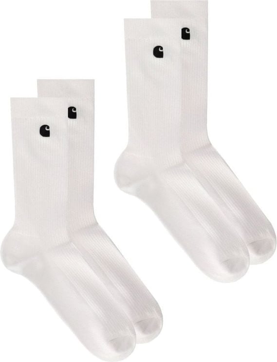 Carhartt Wip Madison White Pack Socks White Wit