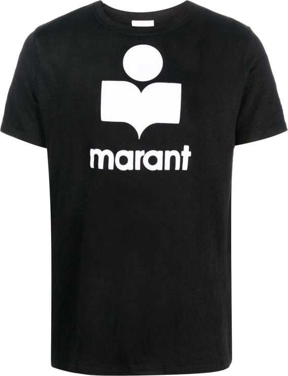 Isabel Marant Karman Logo T-shirt Zwart