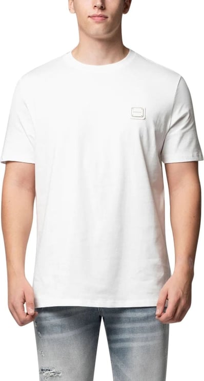 My Brand Essential Pique T-Shirt Heren Wit Wit