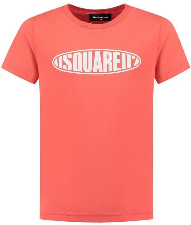 Dsquared2 Dtu Relax T-shirt Rood