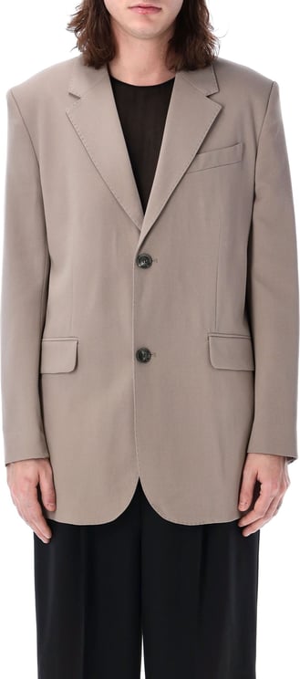 AMI Paris OVER SINGLE BRESTED JACKET Wit