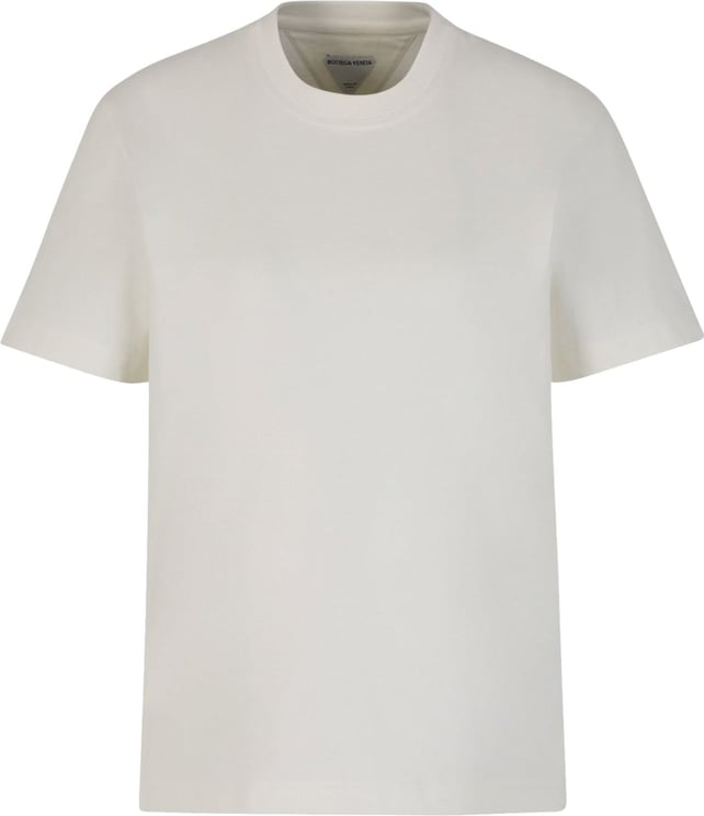 Bottega Veneta Plain Cotton T-Shirt Divers