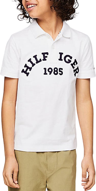 Tommy Hilfiger Monotype 1985 Polo Wit